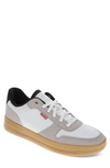 Levi's® Drive Lo Sneaker In White/ Taupe/ Gum