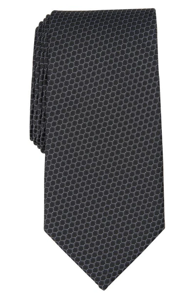 Savile Row Co Radia Mini Dot Tie In Black