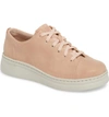 Camper Runner Up Sneaker In Nude Leather