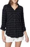 Sanctuary The Steady Boyfriend Shirt In Windowpane