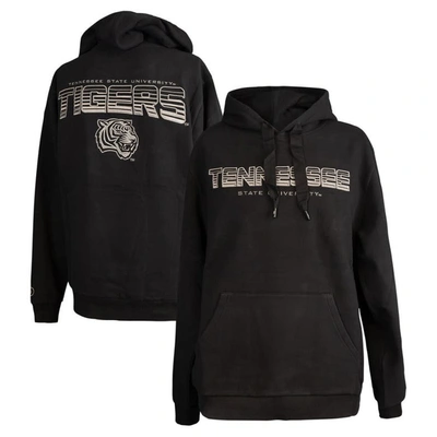Fisll Black Tennessee State Tigers Puff Print Sliced Pullover Hoodie