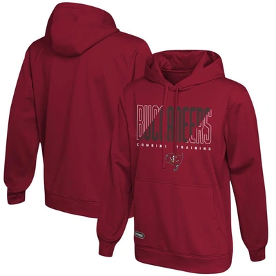 Outerstuff Red Tampa Bay Buccaneers Backfield Combine Authentic Pullover Hoodie