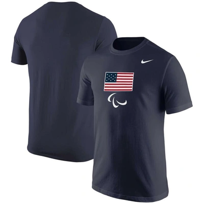 Nike Navy Team Usa Paralympic Core T-shirt