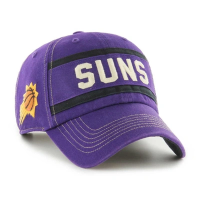 47 ' Purple Phoenix Suns Quick Snap Clean Up Adjustable Hat