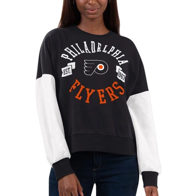 G-iii 4her By Carl Banks Black Philadelphia Flyers Team Pride Pullover Sweatshirt