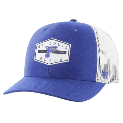 47 ' Blue St. Louis Blues Convoy Trucker Adjustable Hat