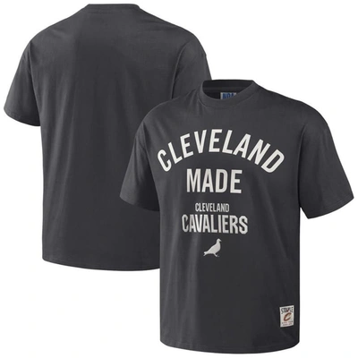 Staple Nba X  Anthracite Cleveland Cavaliers Heavyweight Oversized T-shirt