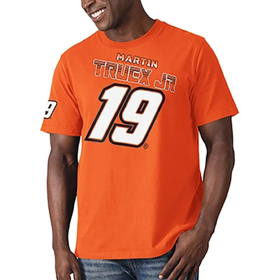 Starter Orange Martin Truex Jr Special Teams T-shirt