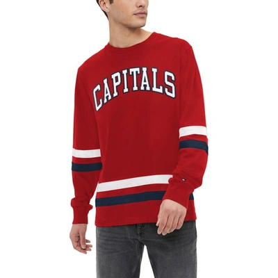 Tommy Hilfiger Red Washington Capitals Nolan Long Sleeve T-shirt