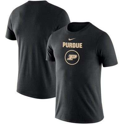 Nike Black Purdue Boilermakers Team Issue Legend Performance T-shirt