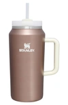 Stanley The Quencher Flowstate™ 64-ounce Insulated Tumbler In Rose Quartz Glow