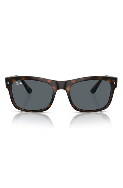 Ray Ban 56mm Rectangular Sunglasses In Havana