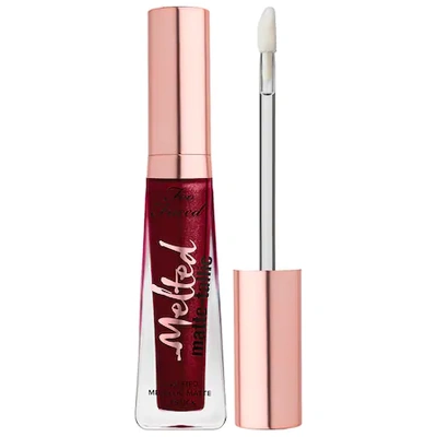 Too Faced Melted Matte-tallic Liquified Metallic Matte Lipstick I Wanna Rock With You .23 oz