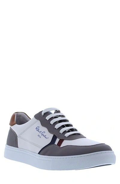 Robert Graham Fawcett Sneaker In Grey