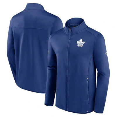Fanatics Branded  Blue Toronto Maple Leafs Authentic Pro Full-zip Jacket