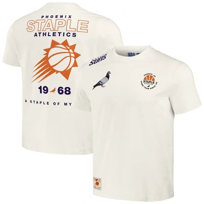 Staple Nba X  Cream Phoenix Suns Home Team T-shirt