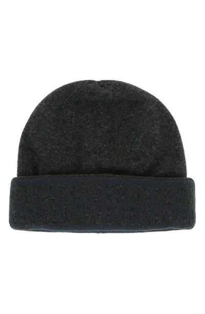 Givenchy Double  Wool & Cashmere Beanie In Grey