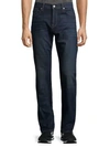 7 For All Mankind Straight-leg Jeans In Baltic Sea