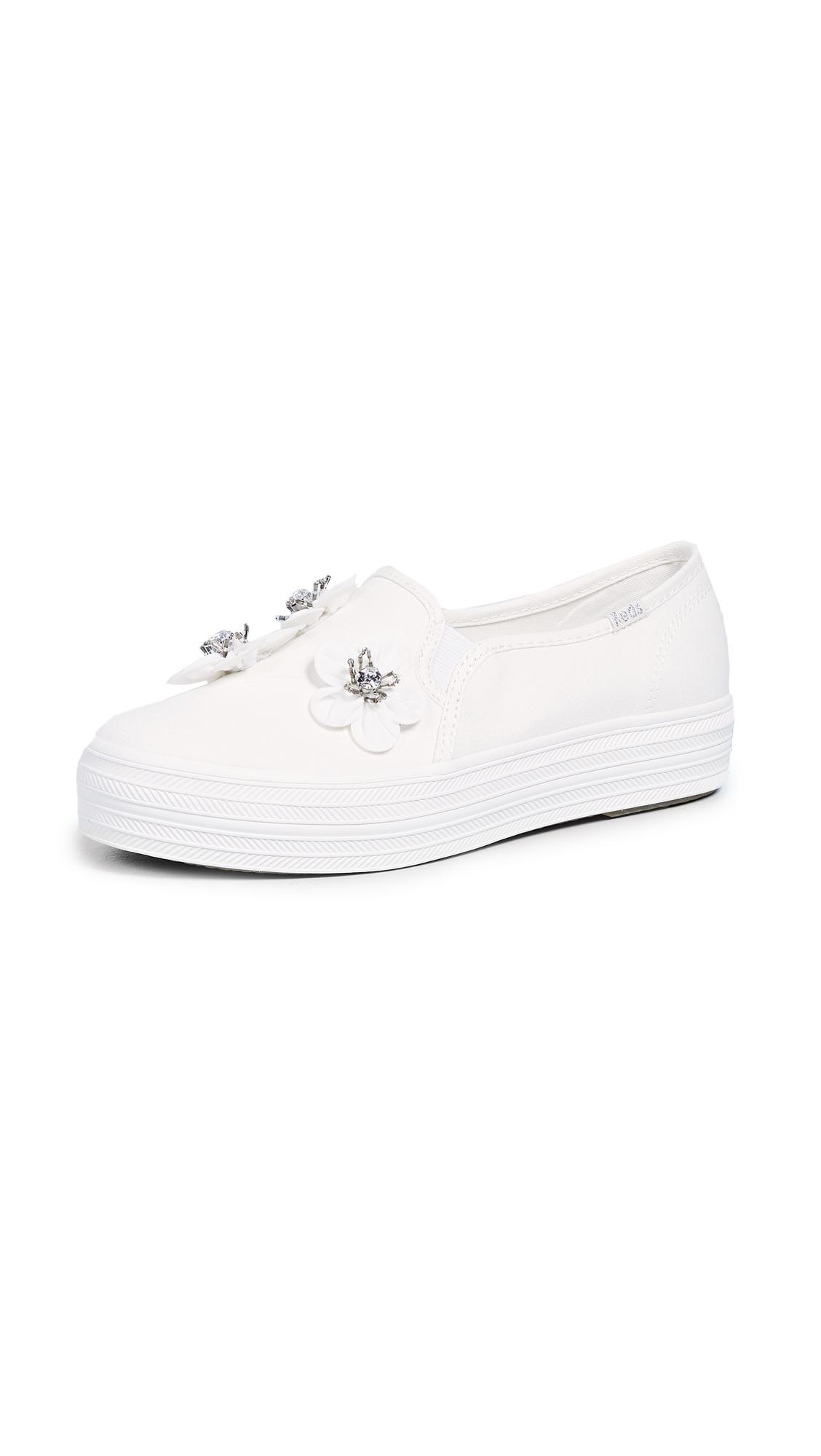 keds white floral