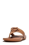 Fitflop Gracie Flip Flop Sandal In Latte Tan