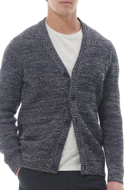 Barbour Sid Wool & Cotton Cardigan In Blue