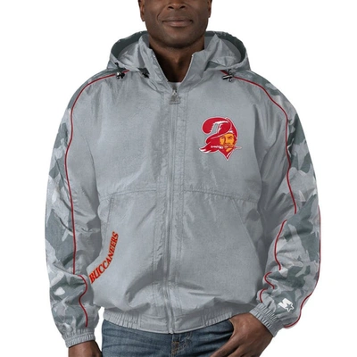 Starter Gray Tampa Bay Buccaneers Thursday Night Gridiron Throwback Full-zip Jacket