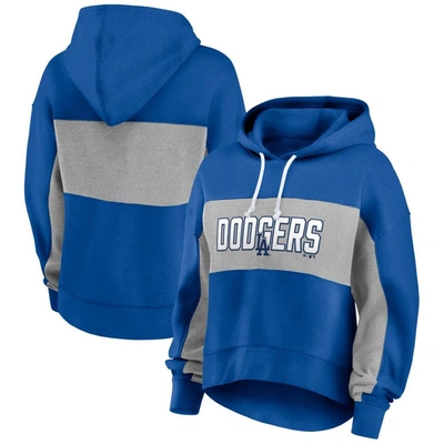 Fanatics Branded Royal Los Angeles Dodgers Filled Stat Sheet Pullover Hoodie