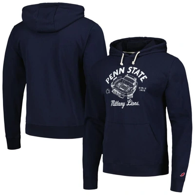 League Collegiate Wear Navy Penn State Nittany Lions Stadium Essential Pullover Hoodie