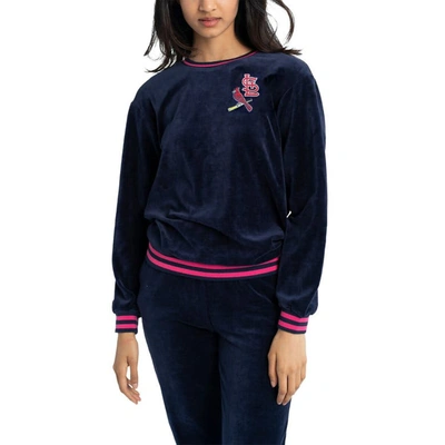 Lusso Womens   Navy St. Louis Cardinals Neely Naveen Set