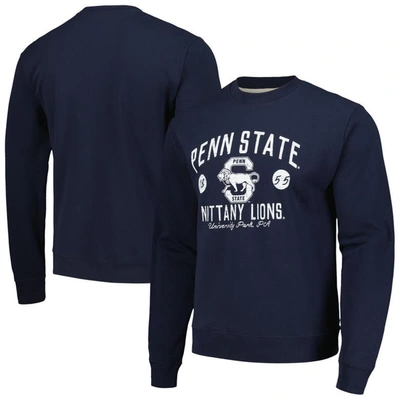 League Collegiate Wear Navy Penn State Nittany Lions Bendy Arch Essential Pullover Sweatshirt