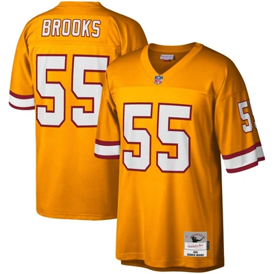 Mitchell & Ness Kids' Youth  Derrick Brooks Orange Tampa Bay Buccaneers 1995 Retired Player Legacy Jersey