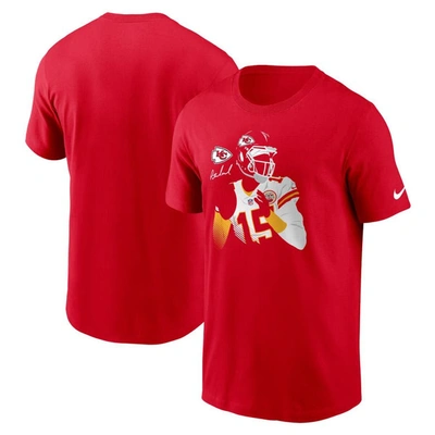 Nike Patrick Mahomes Red Kansas City Chiefs Player Graphic T-shirt
