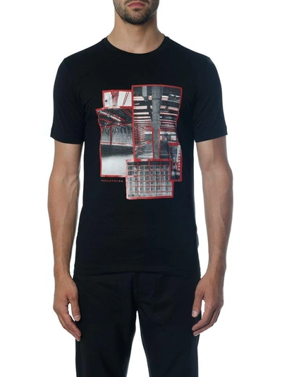 Diesel Black Gold Black Industrial T-shirt In Cotton