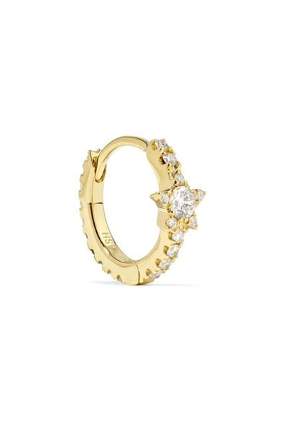 Maria Tash Star Eternity 18-karat Gold Diamond Earring