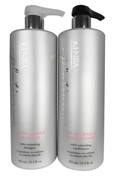 Kenra Color Charge Shampoo & Conditioner Liter Set $66 Value