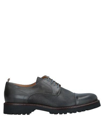 Manuel Ritz Lace-up Shoes In Lead