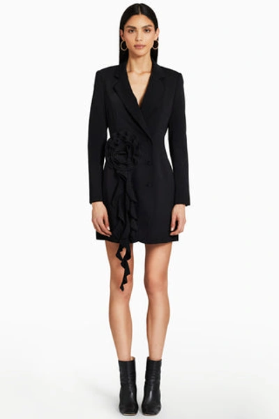 Amanda Uprichard Parnell Blazer Dress In Black