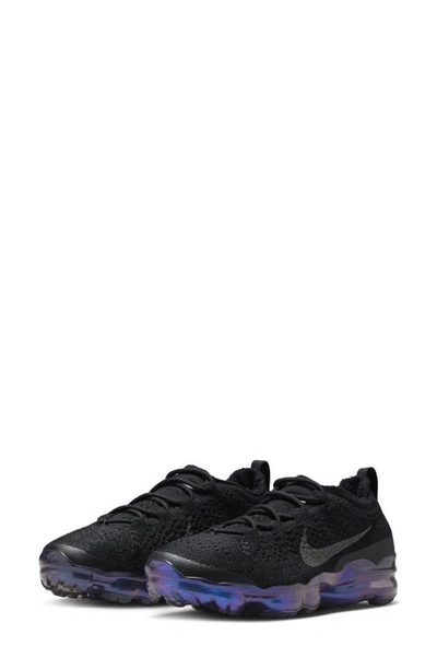 Nike Air Vapormax 2023 Fk Sneaker In Black/multi-color/metallic Silver