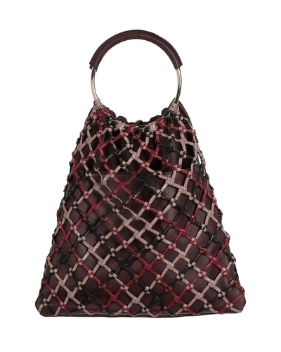 Hereu Woven Xarxa Top Handle Bag In Multi