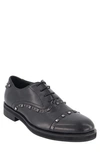 Karl Lagerfeld Studded Oxford In Black