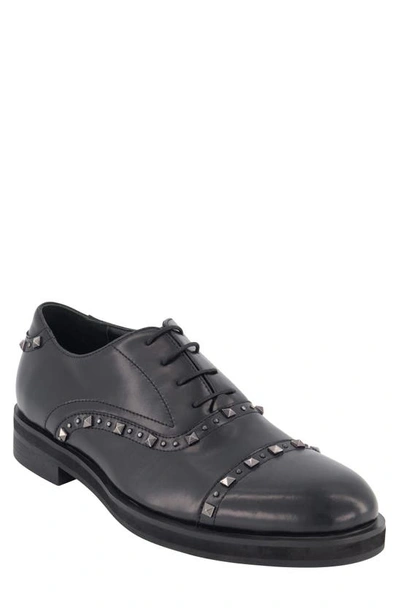 Karl Lagerfeld Studded Oxford In Black