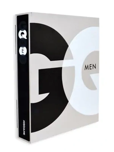 Assouline Gq Men Book In Black White Grey