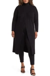 By Design Brenda Turtleneck Maxi Dress In Black