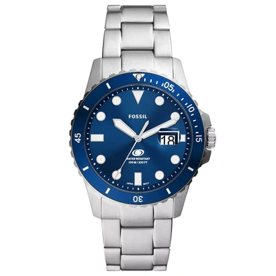 Fossil Men's Dive Blue Dial Watch