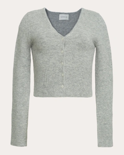 Eleven Six Women's Jenni Fitted Cropped Cardigan In Grey