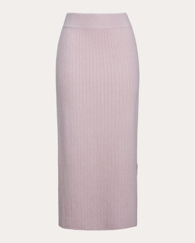 Eleven Six Women's Zoe Ribbed Sweater Skirt In Pink