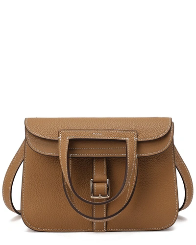 Tiffany & Fred Paris Leather Crossbody In Brown
