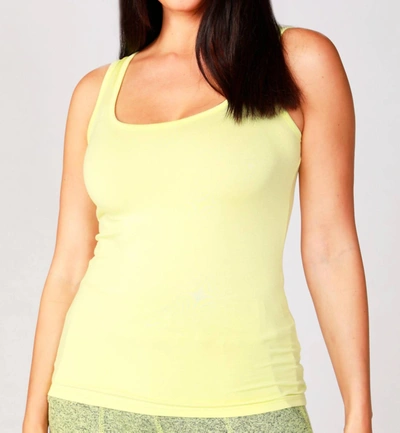 French Kyss Tank Top In Lime In Green