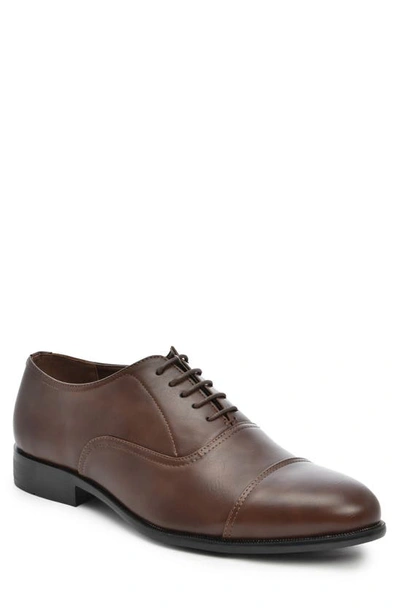 Tahari Mercurie Cap Toe Oxford In Brown