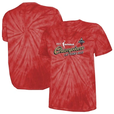 Stitches Unisex  Red Las Vegas Aces 2023 Wnba Finals Champions Tie-dye T-shirt